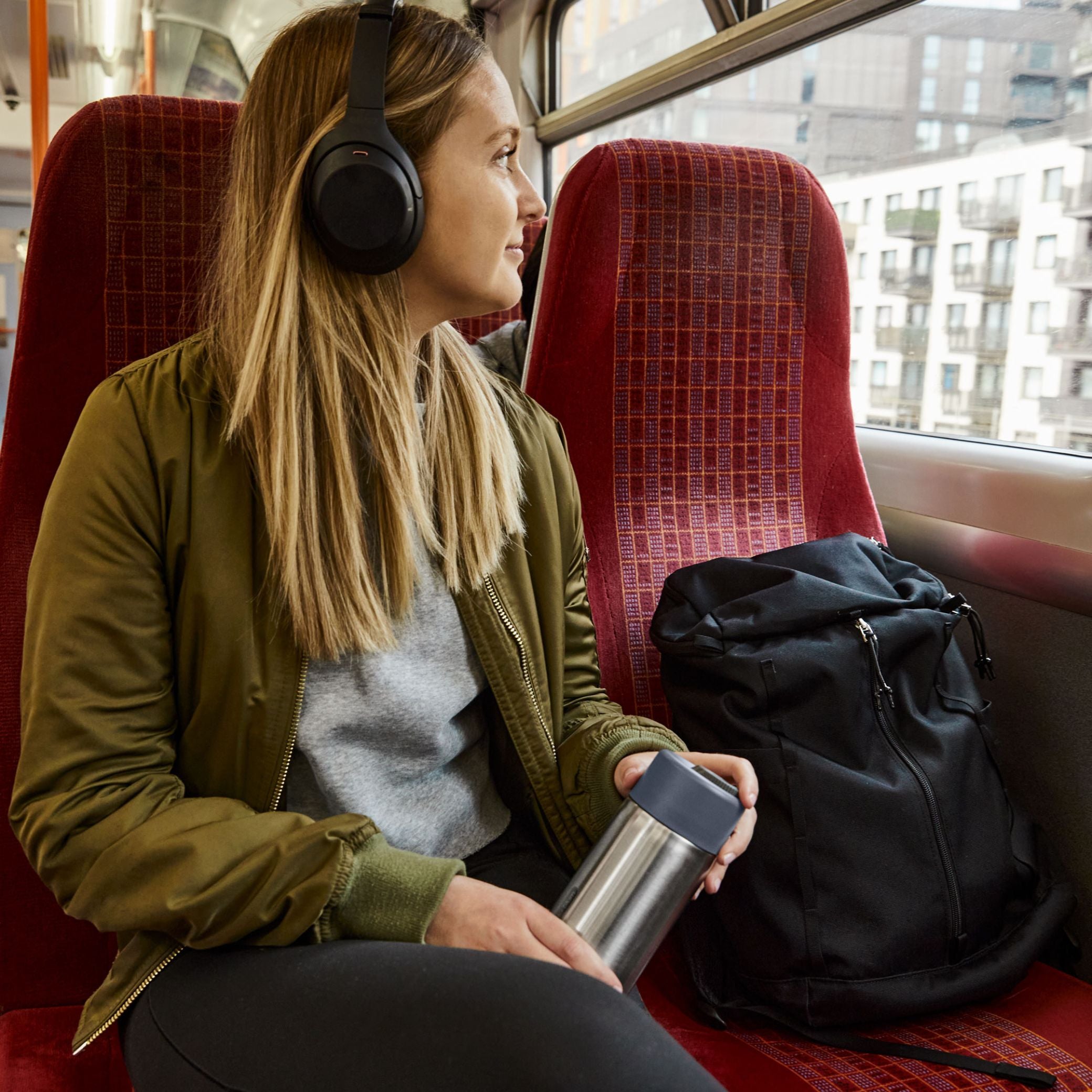 TASSE DE VOYAGE EN ACIER INOXYDABLE 340 ML