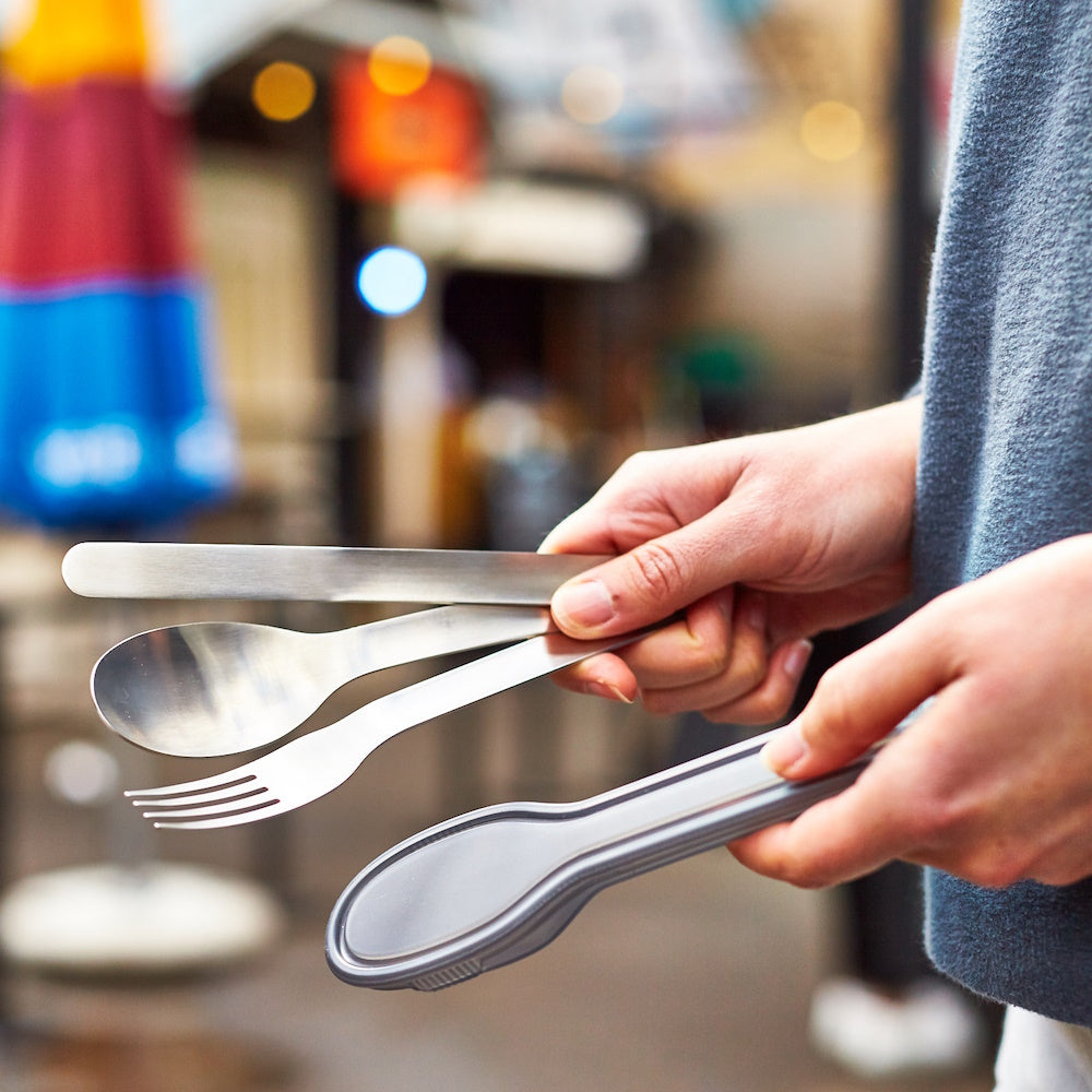 Travel Cutlery Set | Reusable, Dishwasher Safe - BLACK+BLUM Canada