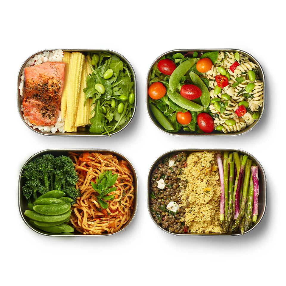 BOÎTE À LUNCH EN ACIER INOXYDABLE 600ML