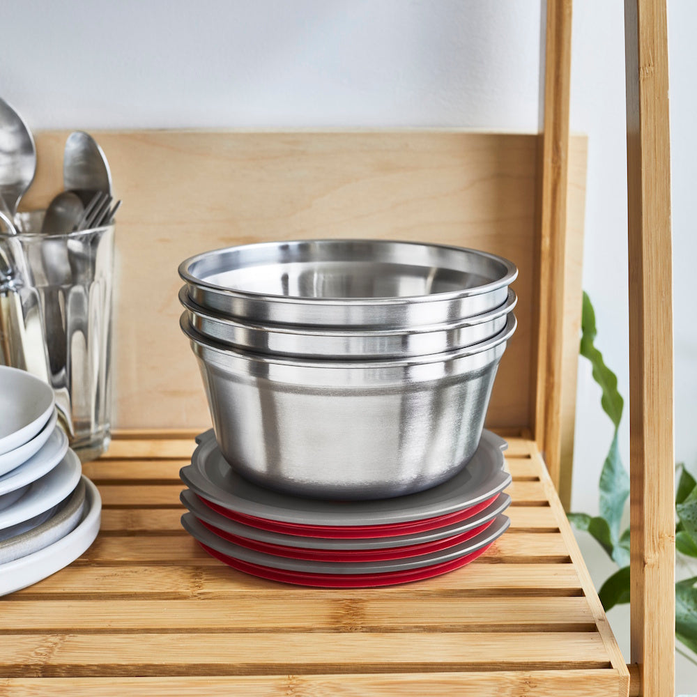 BOL ALIMENTAIRE EN ACIER INOXYDABLE LARGE