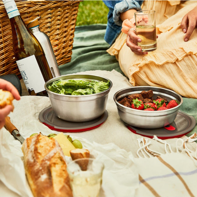 BOL ALIMENTAIRE EN ACIER INOXYDABLE LARGE