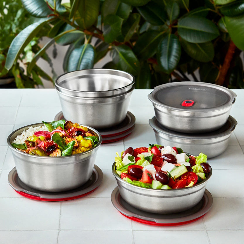 BOL ALIMENTAIRE EN ACIER INOXYDABLE LARGE