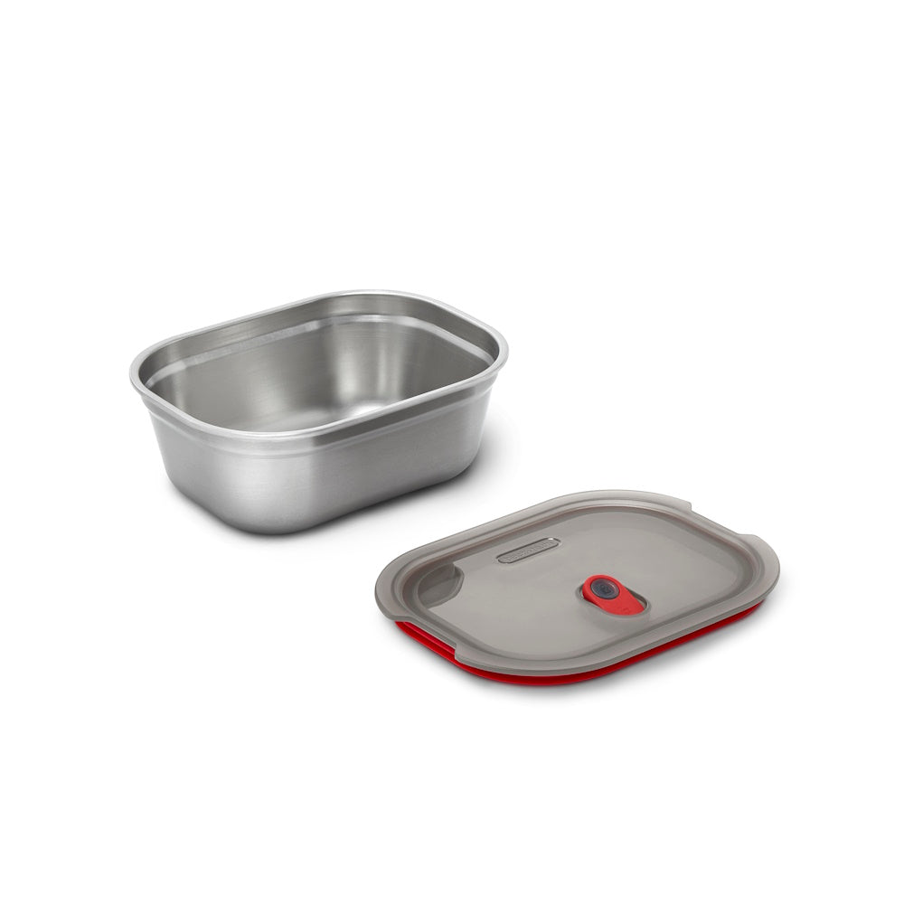 ENSEMBLE DE 3 BOÎTES ALIMENTAIRES EN ACIER INOXYDABLE (PETITES)