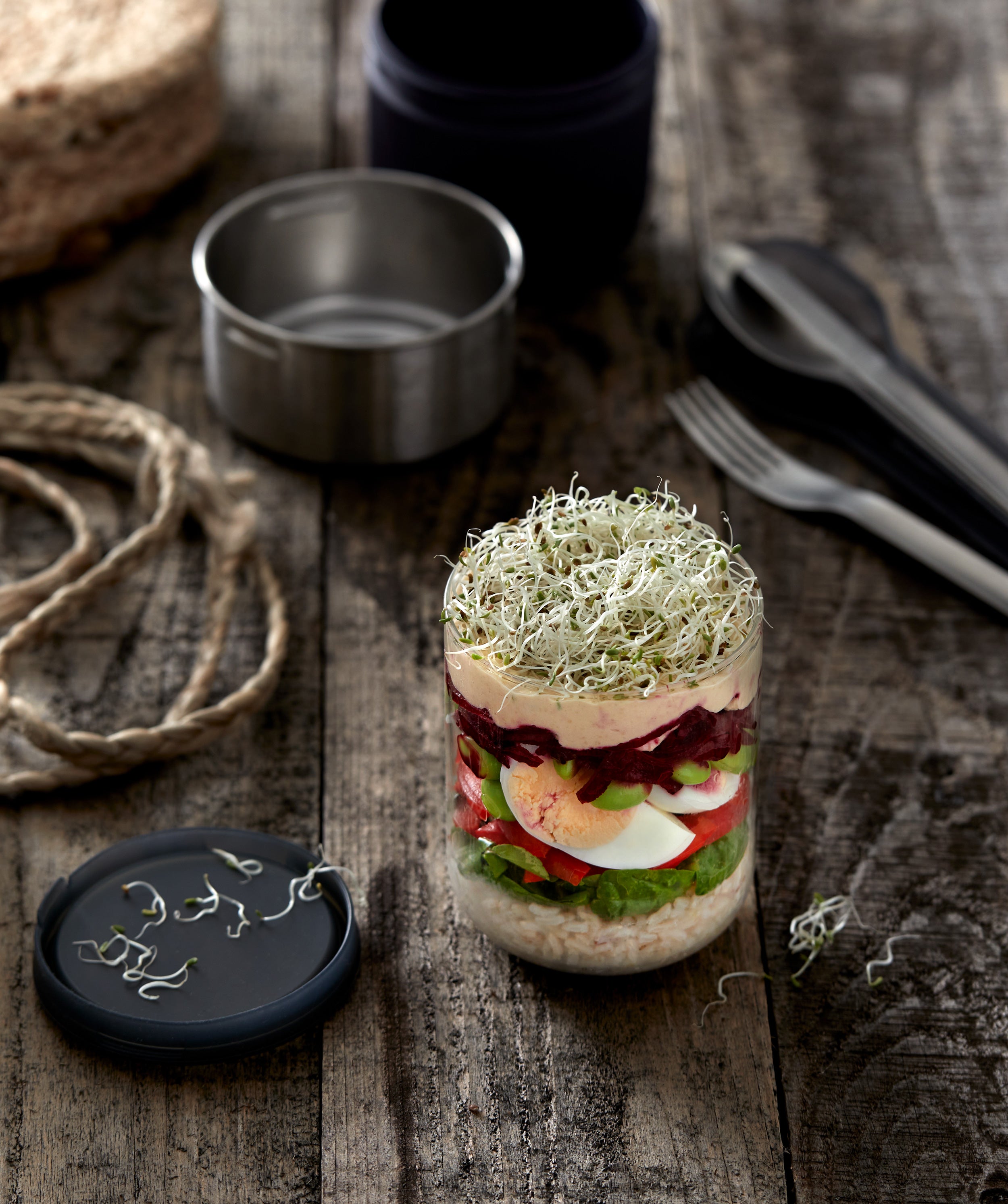 POT À LUNCH EN VERRE 450ML