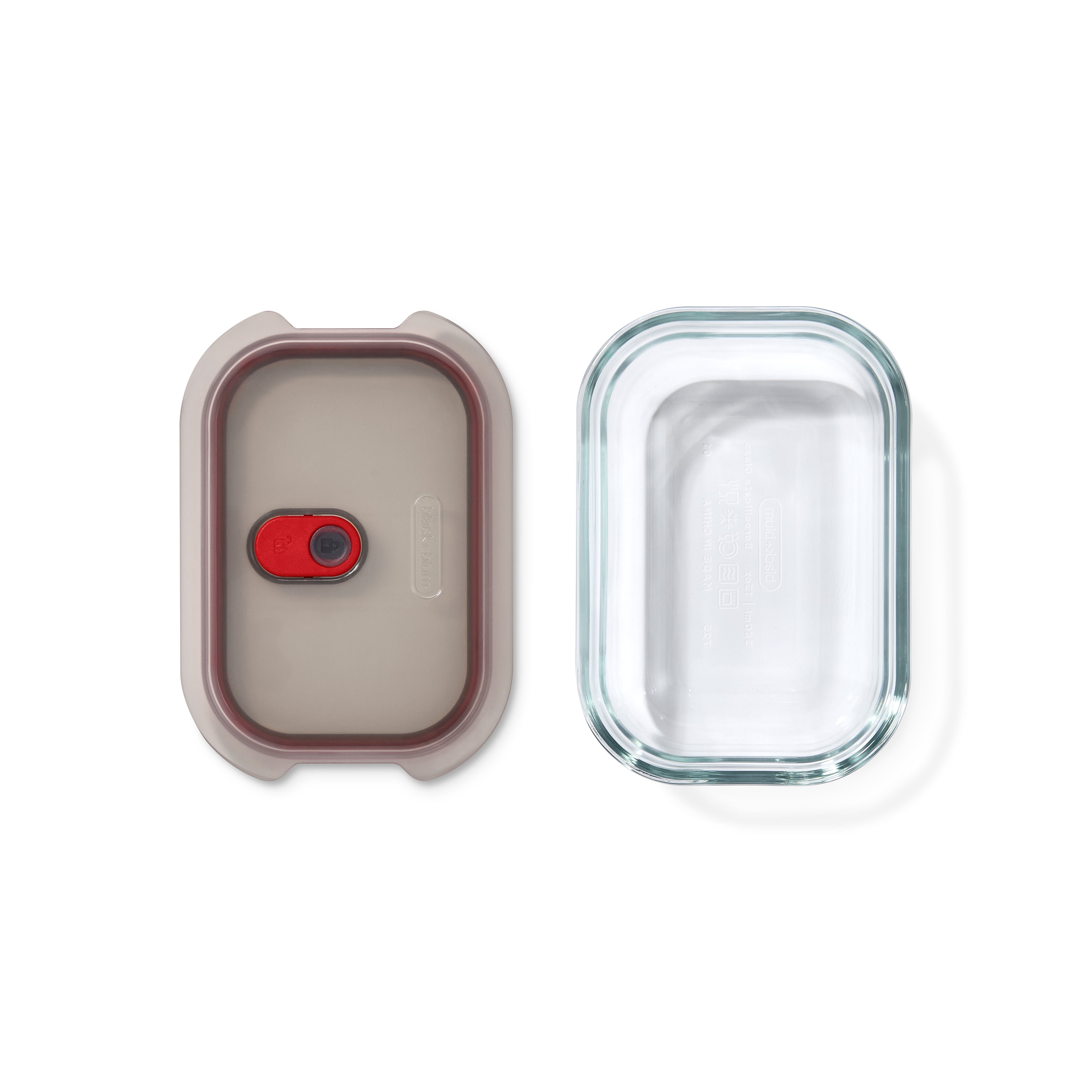 STACK+NEST GLASS FOOD CONTAINER XSMALL 380ML