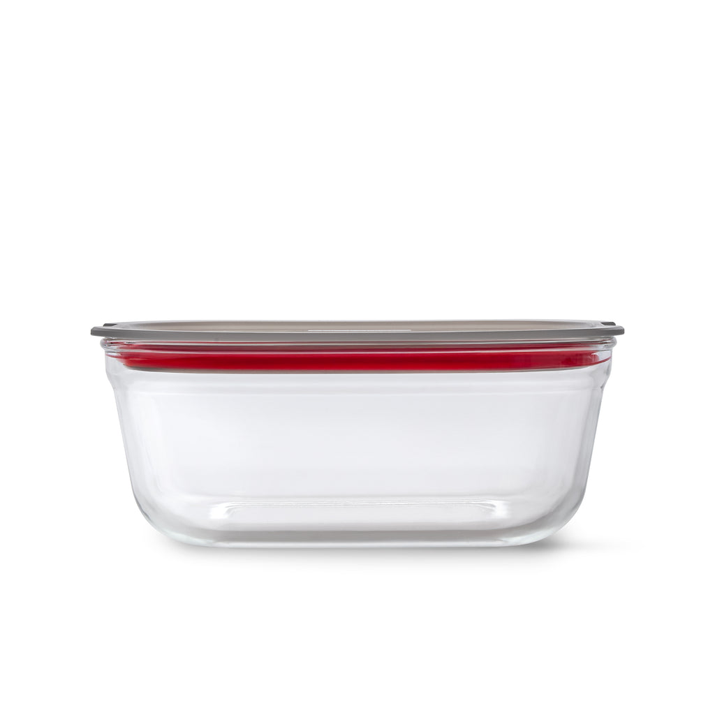 STACK+NEST GLASS FOOD CONTAINER MEDIUM 900ML