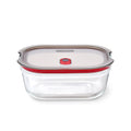 STACK+NEST GLASS FOOD CONTAINER MEDIUM 900ML