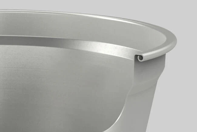 Black+Blum Microwavable Steel Food Bowl Large - STURDY + SAFE