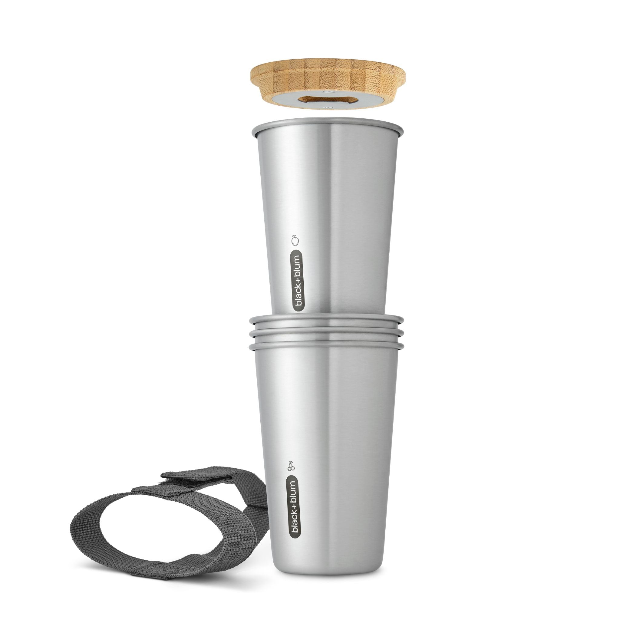 ENSEMBLE DE 4 GOBELETS PIQUE-NIQUE 500ML